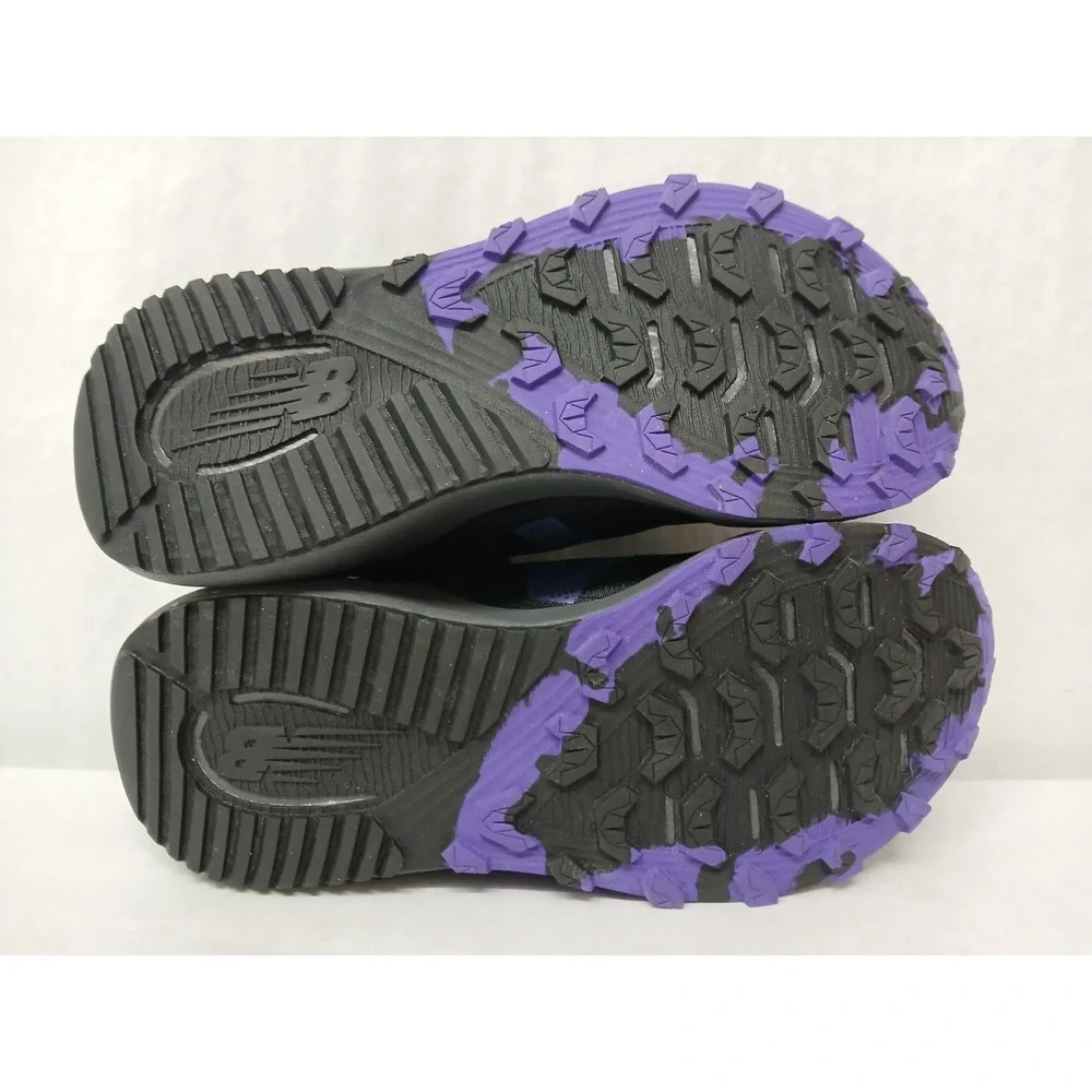 New Balance Women's Nitrel V4 Trail Running Shoes WTNTRWB4 Black Purple Sz 9.5 - Picture 8 of 9
